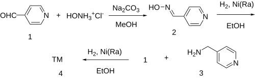 Patent: Gapicomine synthesis.svg