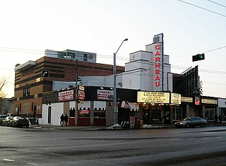 Garneau Theatre located in Edmonton, formerly managed by Magic Lantern Cinemas Garneau Theater 1.jpg