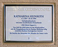 Katharina Heinroth, Budapester Straße 32, Berlin-Tiergarten, Deutschland