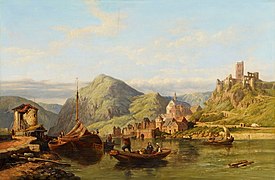 Beilstein on the Moselle (1855)