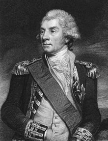 Admiral Lord Keith had overall responsibility for the British naval forces during the raid George Keith Elphinstone, 1st Viscount Keith - Project Gutenberg eText 16914.jpg