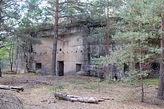 German bunker from World War II near Szprotawa