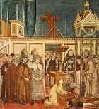 Giotto - Legend of St Francis - -13- - Institution of the Crib at Greccio.jpg