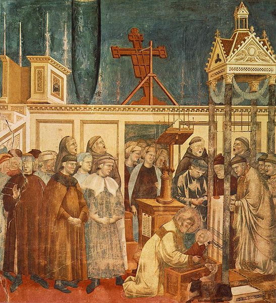 File:Giotto - Legend of St Francis - -13- - Institution of the Crib at Greccio.jpg