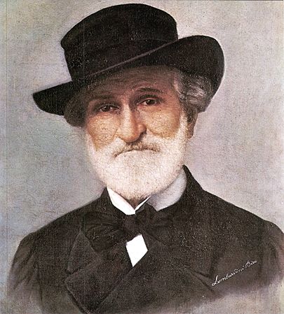 Bice Lombardini, ritratto di Giuseppe Verdi