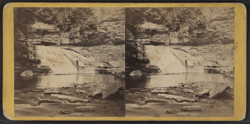 File:Gorge cascade, Enfield Ravine, by E. & H.T. Anthony (Firm).png