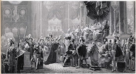 Coronation of Charles X of France, 29 May 1825 (mass upload)