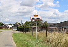 Entrée du village