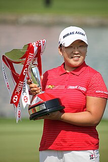 Jiyai Shin South Korean golfer
