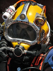 Diver using Kirby Morgan 57 diving helmet fitted with underwater camera and light HSWS-1Copia-87x75.jpg