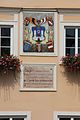 Deutsch: Relief und Gedenktafel am Rathaus in Haslach an der Mühl