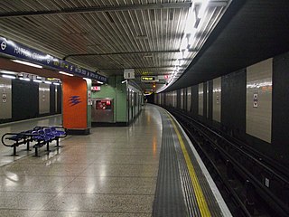 <span class="mw-page-title-main">Hatton Cross tube station</span> London Underground station