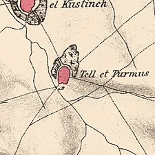 Serie de mapas históricos para el área de Tall al-Turmus (década de 1870) .jpg