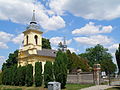 Kostel svatého Václava v Hobšovicích.