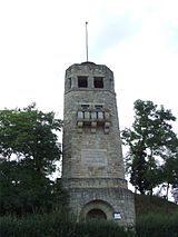 Water reservoir and observation tower