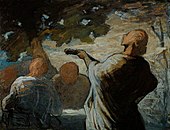 Honoré Daumier (1808-1879) - Serenáda - NG 2453 - Skotské národní galerie.jpg