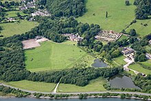 Hopton Hall dan pantai Carsington Waduk - geograph.org.inggris - 1106034.jpg