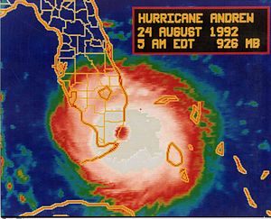 Hurricane Andrew: Aftermath, Notes and references