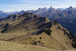 Blick vom Huser Stock nach Osten