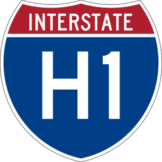 <span class="mw-page-title-main">Interstate H-1</span> Interstate Highway in Hawaii