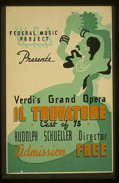 1937 Works Progress Administration production of Il trovatore