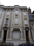 Vue de la façade.