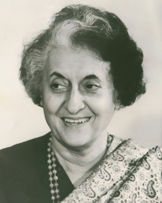 <span class="mw-page-title-main">Indira Gandhi</span> Prime Minister of India (1966–77, 1980–84)