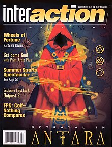 Betrayal in Antara on the cover of Interaction, a fan magazine by Sierra On-Line. Interaction-Magazine-1997-Summer.jpg