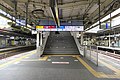 13・14番線（横須賀総武線）ホーム（2021年7月）