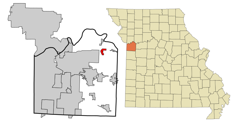 File:Jackson County Missouri Incorporated and Unincorporated areas Buckner Highlighted.svg