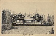 Rominten Hunting Lodge: a postcard view from about 1916 Jagdschloss Rominten 001.JPG