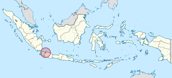 Jakarta Special Capital Region in Indonesia (special marker).svg