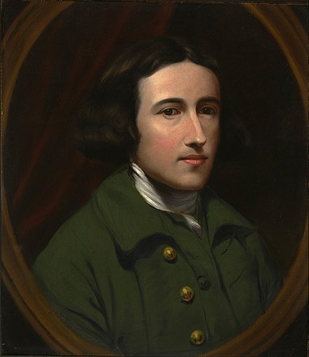 Portrait of West from 1770, now housed in the National Portrait Gallery in Washington, D.C.