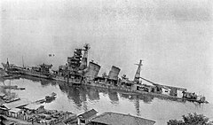 Aoba sunk in 1945