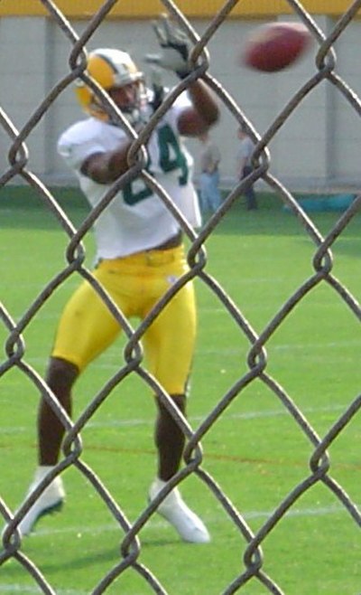 Walker at the Packers training camp in 2004.