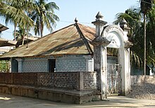 The Jayantipur Bor Masjid near Kuwarital was constructed in 1570. Jayantipur Mosque.jpg