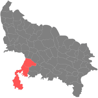 Jhansi division division of Uttar Pradesh state of India