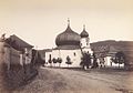 Kostel Panny Marie Pomocné na fotografii z let 1880–82