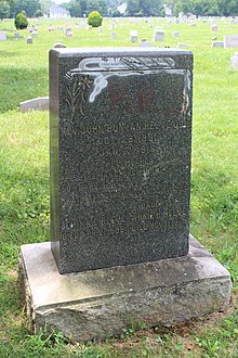 John Bunyan Reeve gravestone in Eden Cemetery John Bunyan Reeve gravestone.jpg