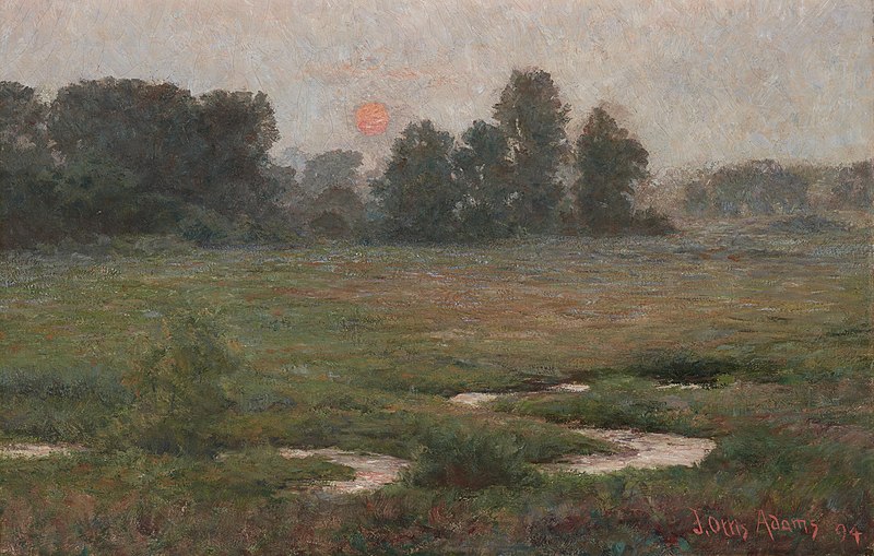 File:John Ottis Adams - An August Sunset - Prairie Dell - 55.26 - Indianapolis Museum of Art.jpg