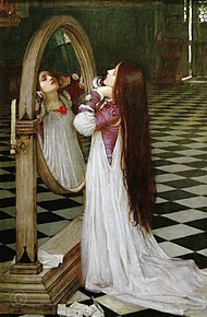 John William Waterhouse - Mariana in het Zuiden (1897) .jpg