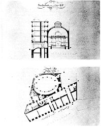 План строительства, выполненный Йозефом Корнгойзелем