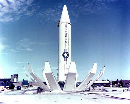 The nuclear-armed Jupiter intermediate-range ballistic missile. The US secretly agreed to withdraw the missiles from Italy and Turkey.