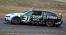 Haley competing in the 2022 Toyota/Save Mart 350 at Sonoma Justin Haley 31 Sonoma 2022.jpg