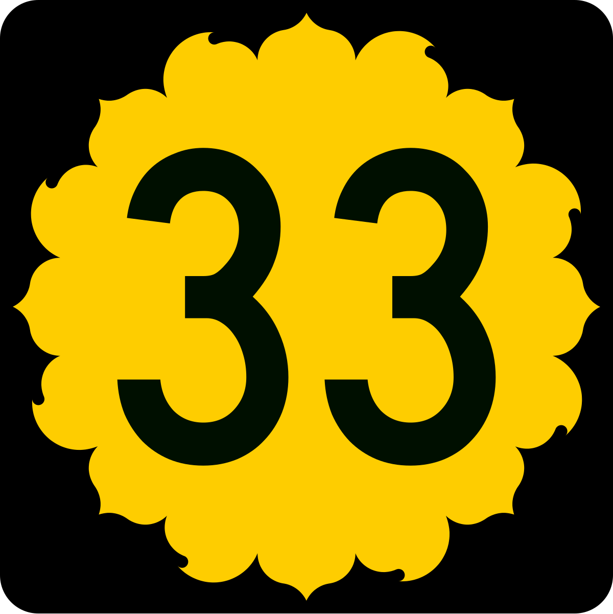 33 цифра картинка