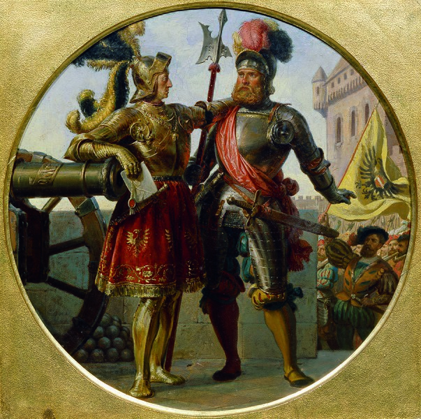 File:Karl von Blaas - Kaiser Maximilian I. und Georg von Frundsberg - 2725 - Kunsthistorisches Museum.jpg