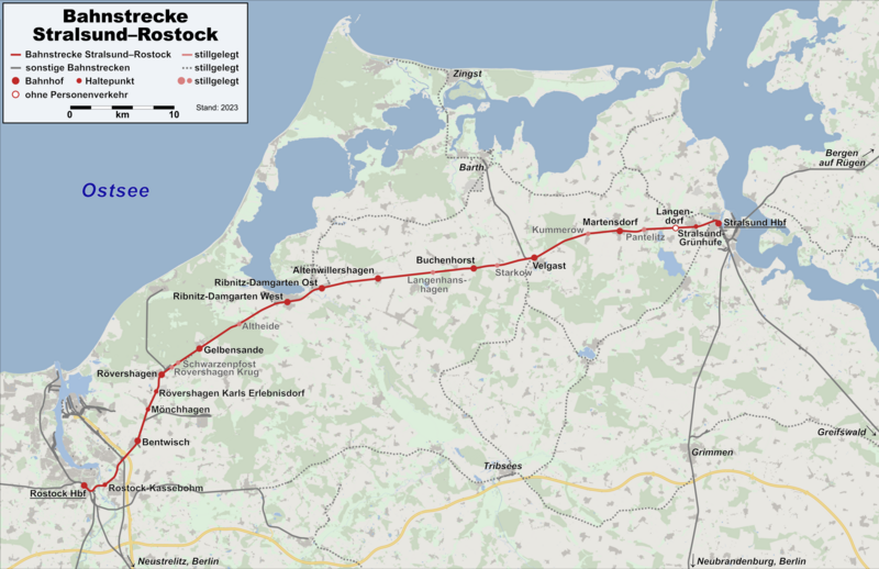 File:Karte Bahnstrecke Stralsund–Rostock.png