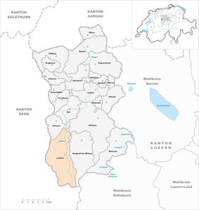 Localisation de Luthern