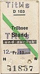 Karte Trübsee—Titlis 1977