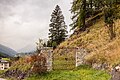 Kasteel Tarasp (Tarasp Scuol, in Lower Engadin, Graubünden. (Hekwerk.